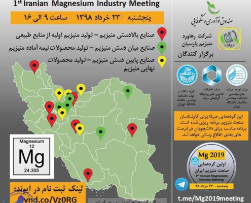 اولین گردهمایی صنعت منیزیم ایران