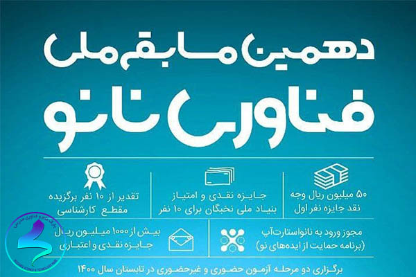 دهمین مسابقه ملی فناوری نانو سال 1400