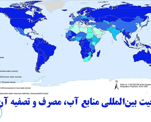 وضعیت بین‌المللی منابع آب، مصرف و تصفیه آن